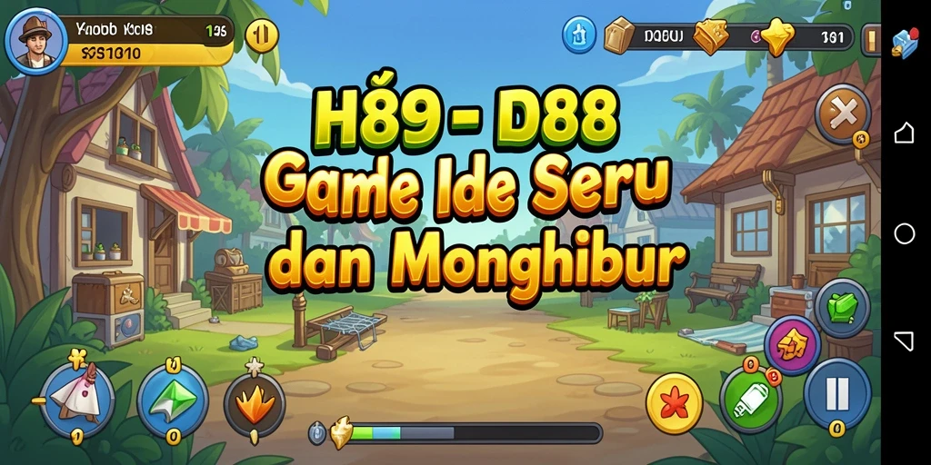 Screenshot H89 menampilkan karakter dalam pertempuran seru dan animasi yang menarik.
