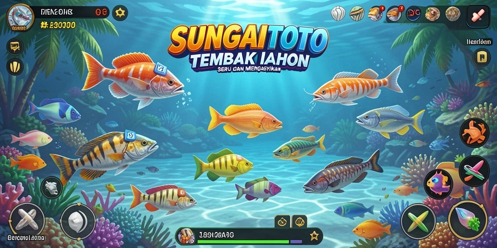 Screenshot gameplay SUNGAITOTO yang menarik dan penuh aksi Tembak Ikan.