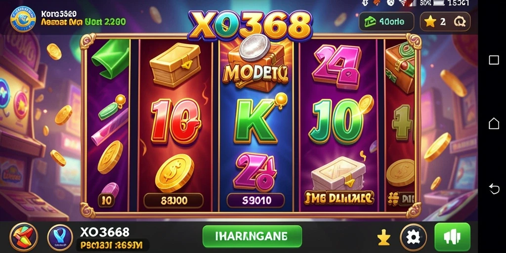 Tampilan gameplay Slot dari XO368 yang mengasyikkan.