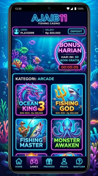 Screenshot fitur unggulan aplikasi ajaib11 yang memudahkan pengguna.